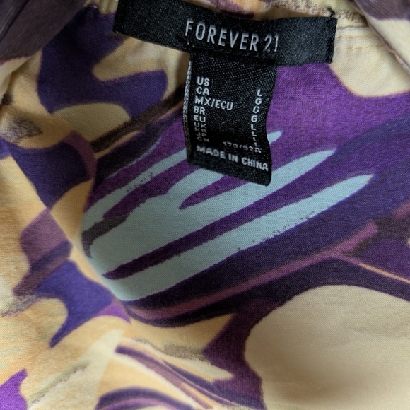 Forever 21 Purple Ruched Strapless Sundress - Picture 4 of 5